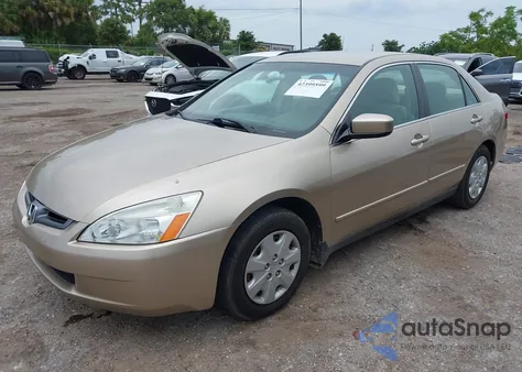 2004 Honda Accord 2.4 Lx из США, поврежденный, VIN 1HGCM56374A153377